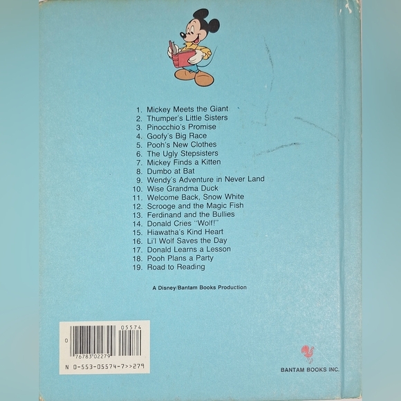 1986 Walt Disney Thumper’s Little Sisters Vintage Book Easy To Read Library Volu - Picture 2 of 5